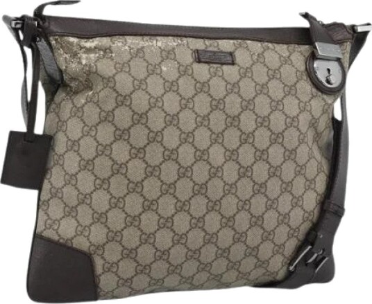 Gucci Vintage Dame Pre owned Brun ONE SIZE, Gucci Vintage Dame Pre owned Brun ONE SIZE,