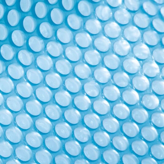 Intex Soldrevet bassengtrekk blå 716x346 cm polyetylen