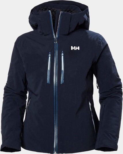 Helly Hansen Dame Alphelia Lett Lifaloft Skijakke Marineblå M