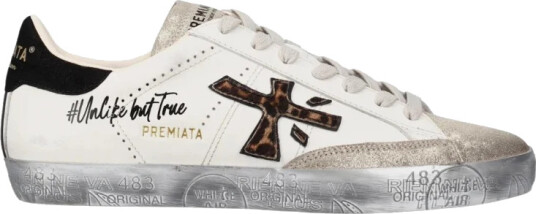 Premiata Dame Sko Hvit 36 EU,