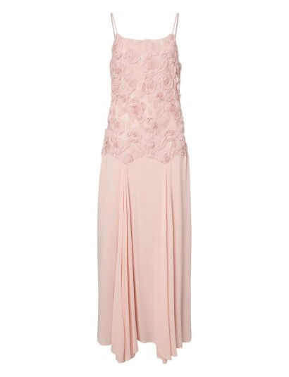 YAS Yasfeodora Strap Maxi Dress - Celeb - Pink - 40