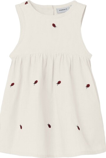 Name It Kjole NbfFerilla Jet Stream m. Ladybugs Name It 56 Kjole Hvit