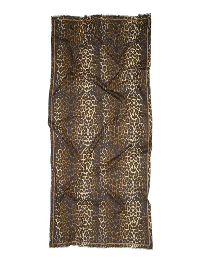 Becksöndergaard Leopa Long Cotta Scarf Multi/patterned ONE SIZE