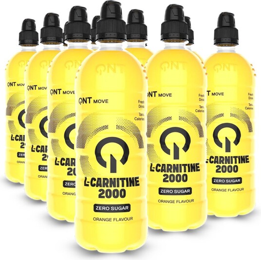 QNT L-Carnitine 2000 mg Drink 12 x 700 ml Orange