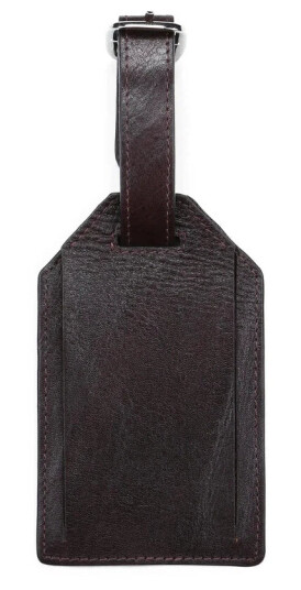 Nord Leather stor skinn adressetag