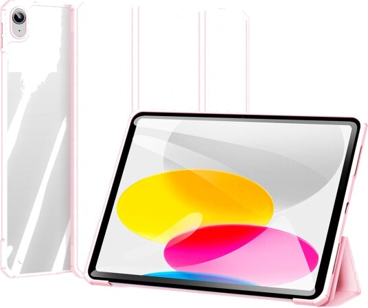 Dux Ducis Copa Etui iPad 10 2022 10,9'' PU-skinn Rosa