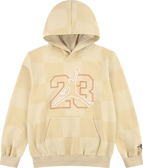 Jordan Hettegenser Sesam m. Logo Jordan 13 15 år 158 170 Hettegenser Beige