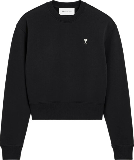 Ami Paris Dame Gensere & Hettegensere Svart S, Ami Paris Dame Gensere & Hettegensere Svart S,