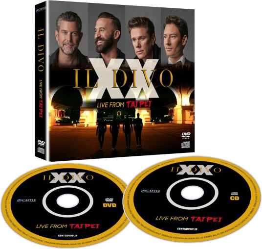 Il Divo XX Live from Taipei CD