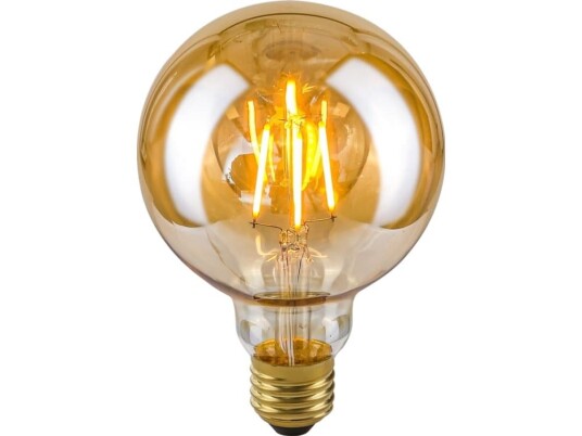 Italux Amber Edison Pære E27 4W Varm LED LDS-G95-A Italux Amber Edison Pære E27 4W Varm LED LDS-G95-A