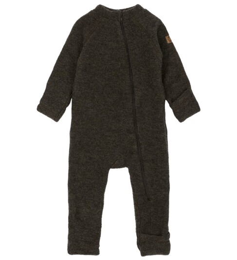 Mikk line Vårdress Ull Noos Dark Brown Melert Mikk line 4 år 104 Vårdress Brun