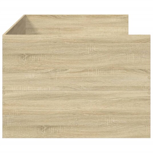  Dagseng med skuffer sonoma eik 100x200 cm konstruert tre 8721102624667