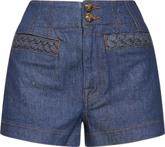 Zimmermann Dame Shorts Blå XL,