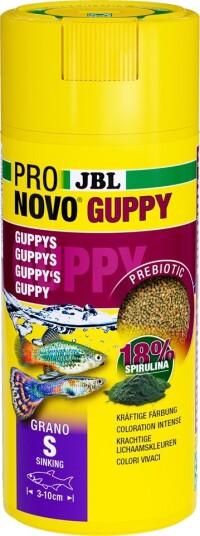 Jbl ProNovo Guppy Grano S 250 ml