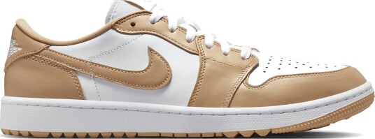 Nike Air Jordan 1 Low G Golfsko herre White-Linen-White