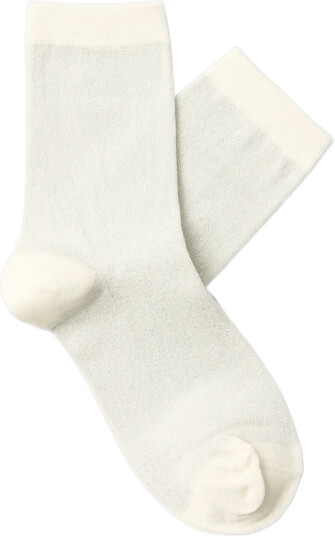 Selected Slwkim Sock Silver ONE SIZE