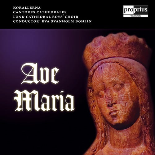 Lund Cathedral Boys Choir Bohlin Korallerna Ave Maria CD Lund Cathedral Boys Choir Bohlin Korallerna Ave Maria CD