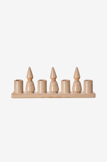 Wikholm Form - Lysestake Santa - Beige