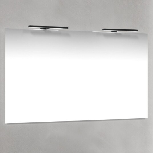 Macro Design Speil T belysning LED Svart / 120cm Macro Design Speil T belysning LED Svart / 120cm