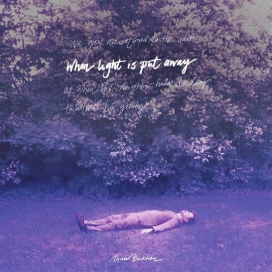 Thomas Backman When Light Is Put Away Vinyl