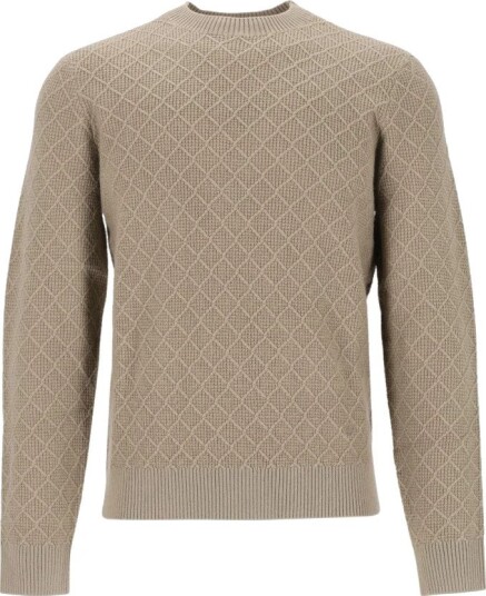 Emporio Armani Herre Strikkevarer Beige L,
