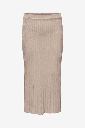 Only Carmakoma - Skjørt carTess Midi Skirt Knt - Brun