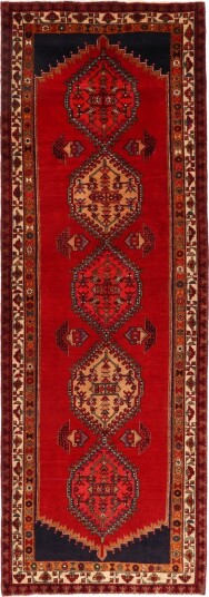 Orientalsk teppe Hamedan 328 x 116 cm Orientalsk teppe Hamedan 328 x 116 cm
