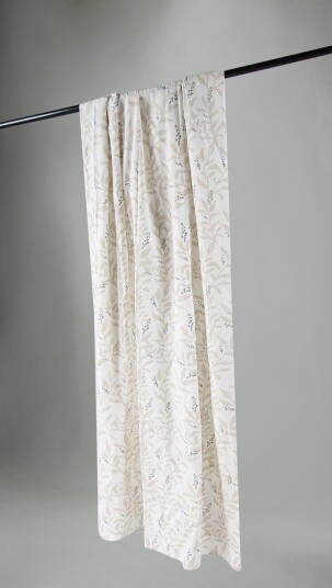 Gardiner Bomullsgardin Katri beige Størrelse: 140 x 300
