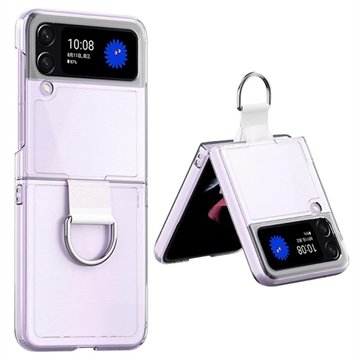 Samsung Galaxy Z Flip4 Deksel med Metallring Klar