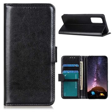 Samsung Galaxy A52 5G, Galaxy A52s Lommebok-deksel med Magnetisk Lukning Svart