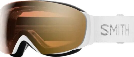 Smith skibriller I/O Mag S Chromapop dame hvit Chunky Knit/Gold speil