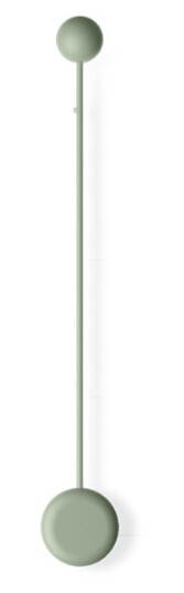 Vibia Pin Vegglampe 1692 On/Off Grønn Svart Vibia Pin Vegglampe 1692 On/Off Grønn Svart