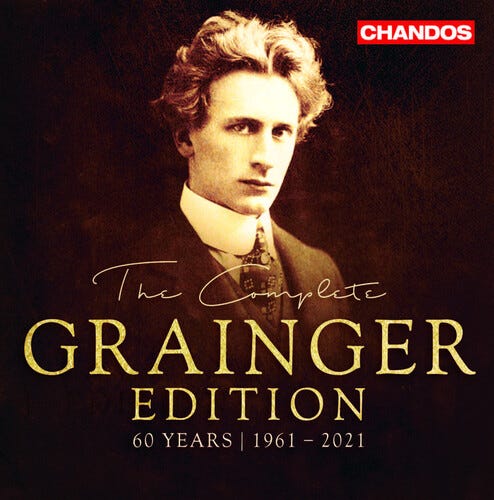 Percy Grainger The Complete Grainger Edition CD