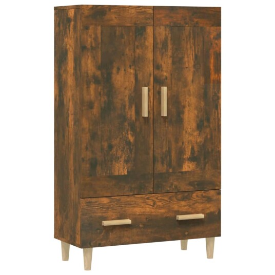 vidaXL Highboard røkt eik 70x31x115 cm konstruert tre vidaXL Highboard røkt eik 70x31x115 cm konstruert tre