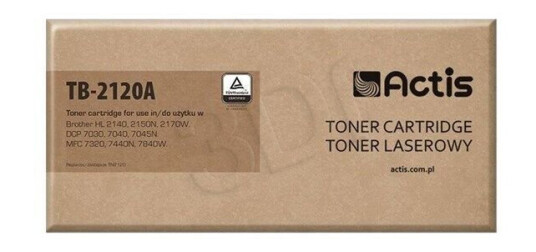 Actis TB-2120A - black - toner cartridge (alternative for: Brother TN2120) - Laser toner Svart