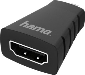 Hama 00200348 Hdmi Type D Micro Hdmi Type A Standard Svart