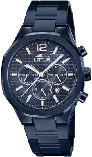 Lotus Herreklokke 18848/1 Classic Blå/Stål Ø41.8 mm