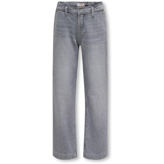 kids ONLY Medium Grey Denim Comet Straight Leg Denim Jeans 140