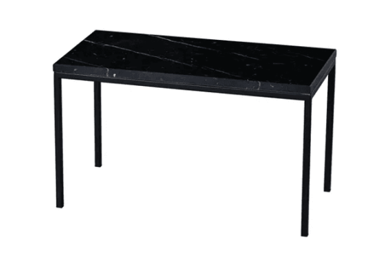 Trend Collection Westford Sofabord Marmor Svart 60 x 30 x 35 cm