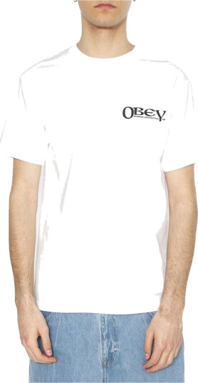 Obey Herre Topper Hvit M, Obey Herre Topper Hvit M,