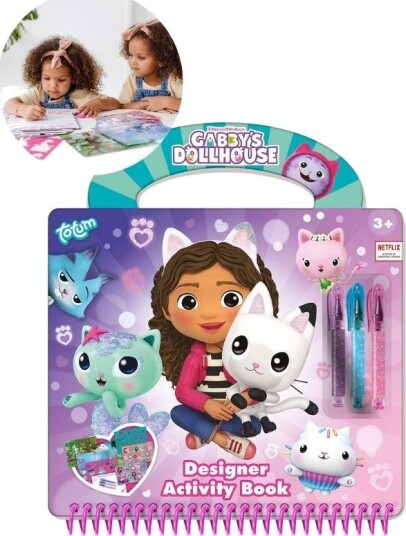 Gabbys Dukkehus Activityspad Kreativt Designer Set For Barn