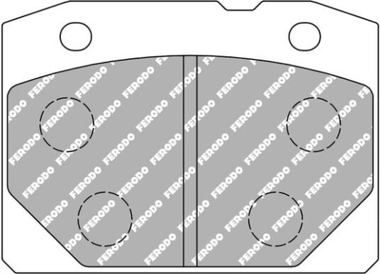 Bremseklosser FERODO RACING FCP96H