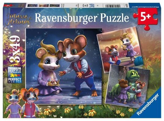 Ravensburger Musse & Helium: Before The Big Departure 3x49p Ravensburger Musse & Helium: Before The Big Departure 3x49p