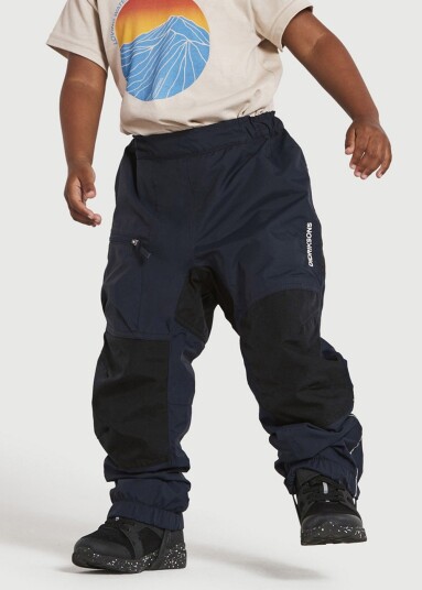 Didriksons Dusk Kids Pnt 3 Navy 100 Regnbukser Didriksons Dusk Kids Pnt 3 Navy 100 Regnbukser