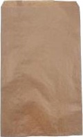 Bagerpose 4 Kg 280X450+20 Mm Fsc 40 Gr Brun,500 Stk X 1 Stk/Krt