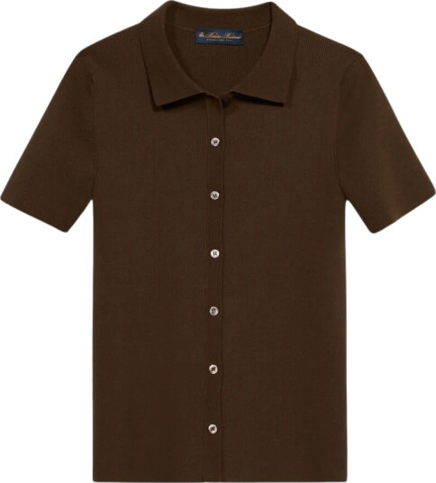 Brooks Brothers Dame Strikkevarer Brun L,