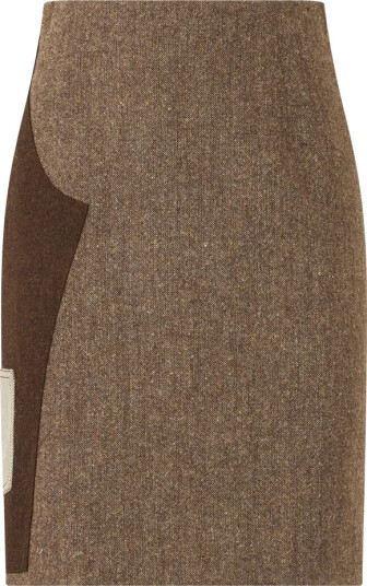 Moschino Dame Skjørt Brun M, Moschino Dame Skjørt Brun M,