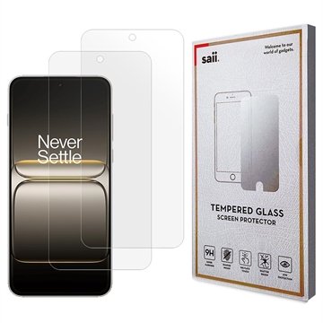 Saii OnePlus Nord 5 3D Premium Beskyttelsesglass 2 Stk. Saii OnePlus Nord 5 3D Premium Beskyttelsesglass 2 Stk.