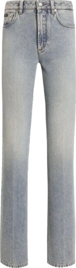 Dolce & Gabbana Dame Jeans Blå XL,