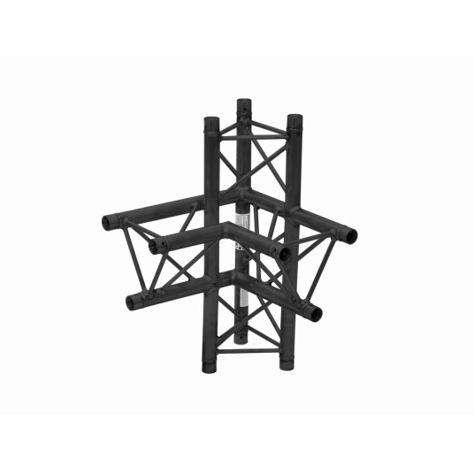 Alutruss Decolock Dq3-Spac45 4-Way Corner Right Bk